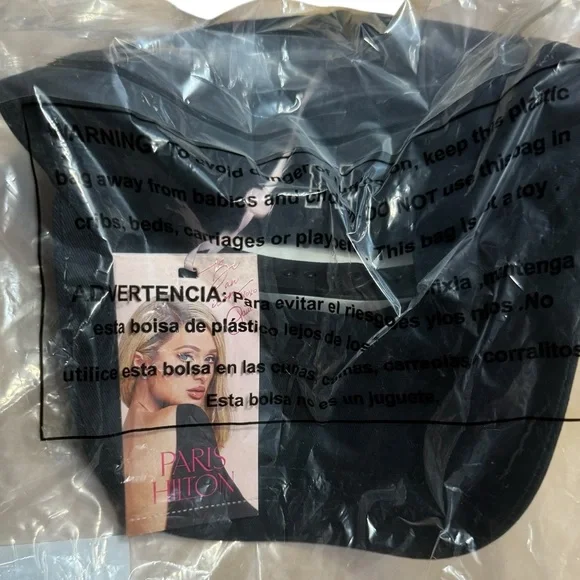 Paris Hilton Baseball Hat Collection of 3 Brand New In Package Pink White Black - Picture 12 of 15
